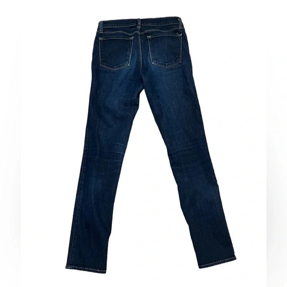 J Brand Low Rise Dark Wash Skinny Jeans Womens Classic Modest Y2k Retro Size 28 - Picture 3 of 12